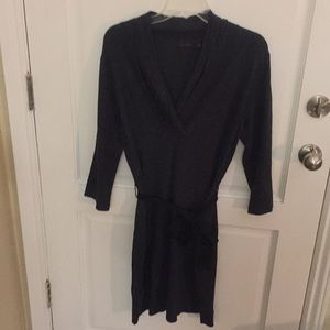 3/4 sleeve sweater dress